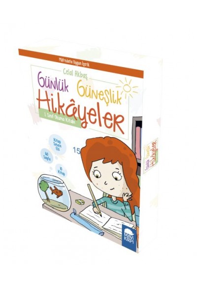 Günlük Güneşlik Hikayeler Seti - 1. Sınıf (10 Kitap)