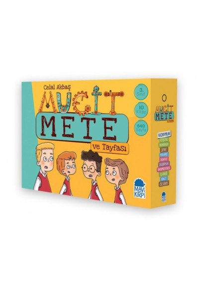 Mucit Mete ve Tayfası 3. Sınıf Hikaye Seti - 10 Kitap Takım