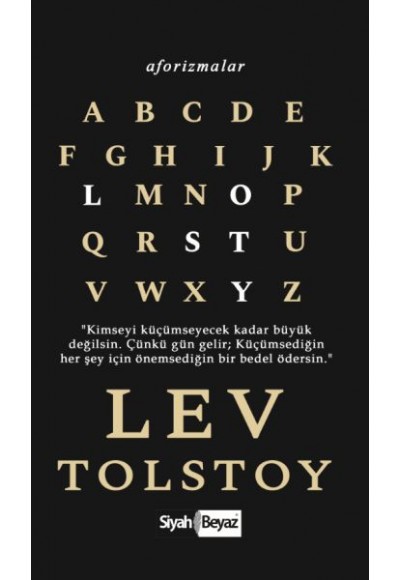 Aforizmalar - Lev Tolstoy