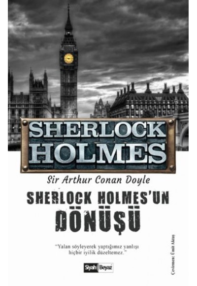 Sherlock Holmes - Dönüşü