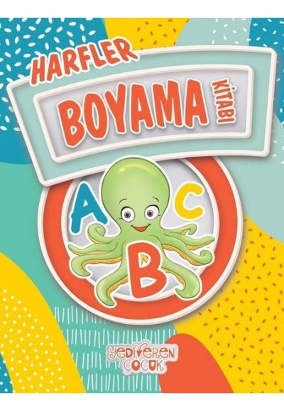 Harfler Boyama Kitabı