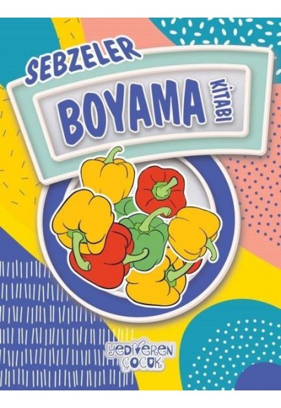 Sebzeler Boyama Kitabı