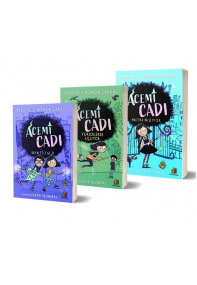 Acemi Cadı Sihirli Kitap Seti