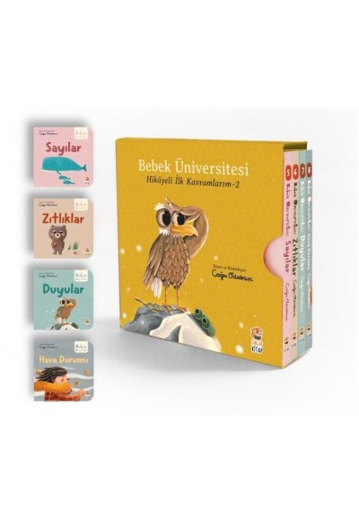 Bebek Üniversitesi Set 2 (4 Kitap)