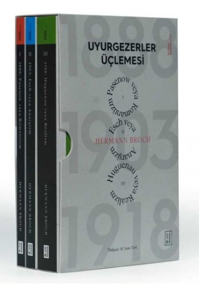 Uyurgezerler Üçlemesi (3 Cilt Kutulu)