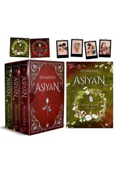Aşiyan Serisi (Kutulu 3 Kitap - Ciltli)