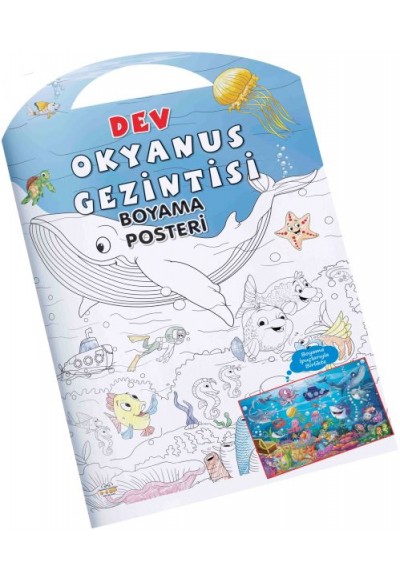 Okyanus Gezintisi Dev Boyama Posteri