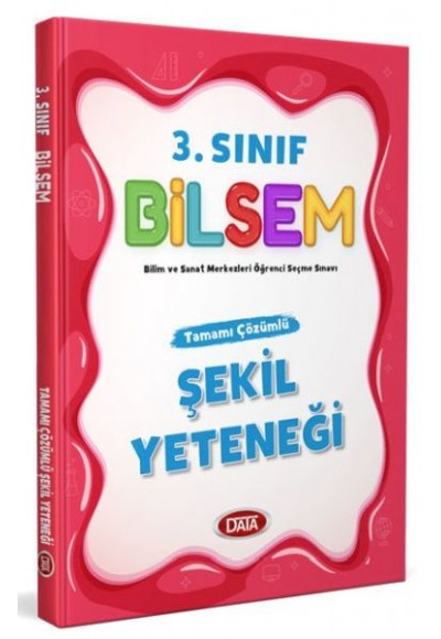 Data 3. Sınıf Bilsem Tamamı Çözümlü Şekil Yeteneği