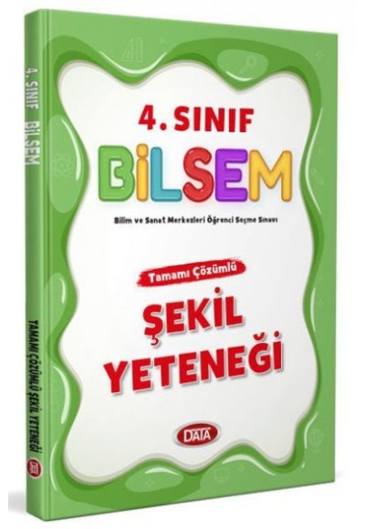 Data 4. Sınıf Bilsem Tamamı Çözümlü Şekil Yeteneği