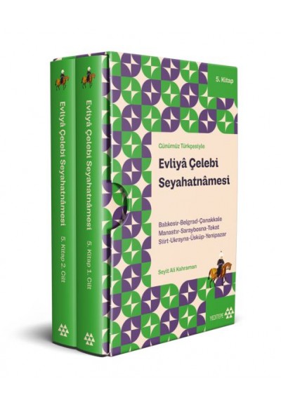 Evliyâ Çelebi Seyahatnâmesi 5.Kitap 2 Cilt ( Kutulu)