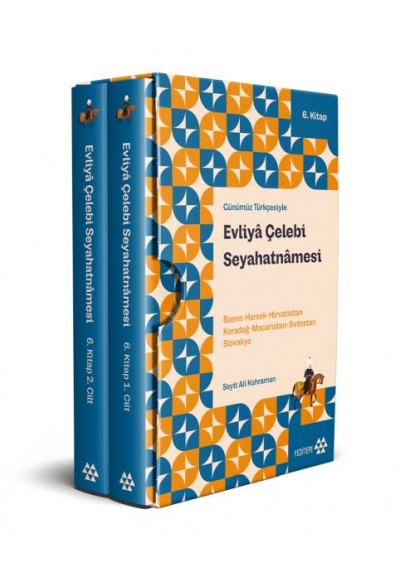 Evliya Çelebi Seyahatnamesi 6.Kitap 2 Cilt ( Kutulu)