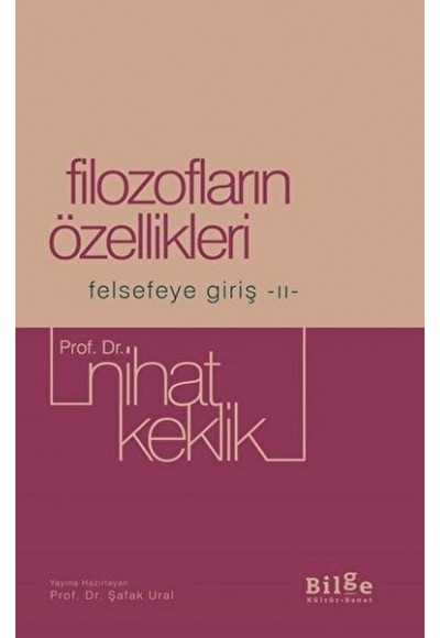 Filozofların Özellikleri