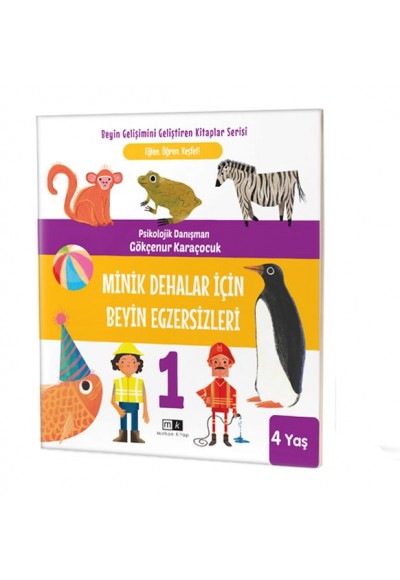 Minik Dehalar İçin Beyin Egzersizleri 4+ Yaş