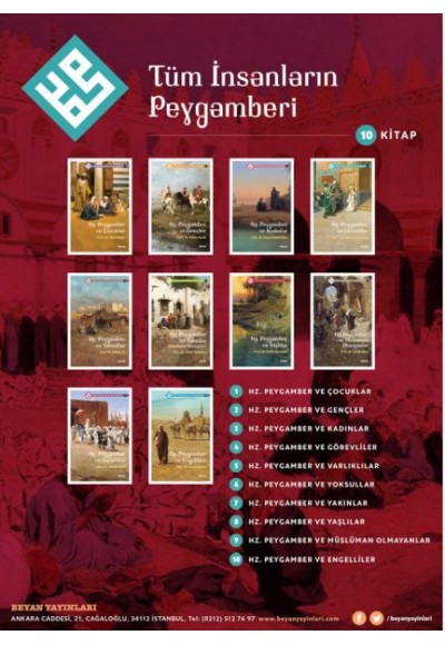Tüm İnsanların Peygamberi Serisi (10 Kitap)