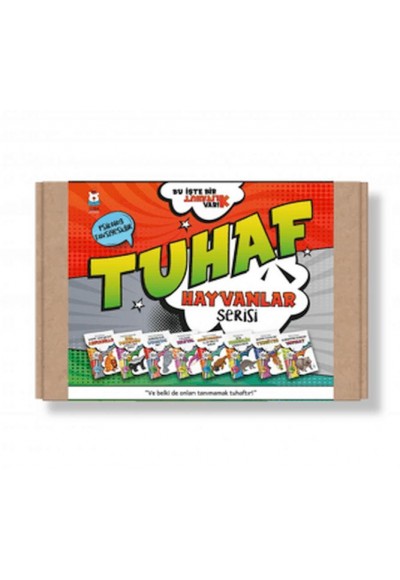 Tuhaf Hayvanlar Serisi - (8 Kitap Set)