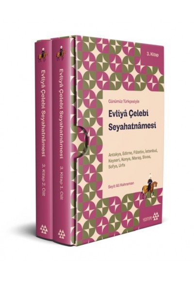 Evliya Çelebi Seyahatnamesi (3. Kitap 2 Cilt Kutulu)