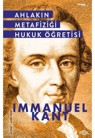 Ahlakın Metafiziği Hukuk Öğretisi
