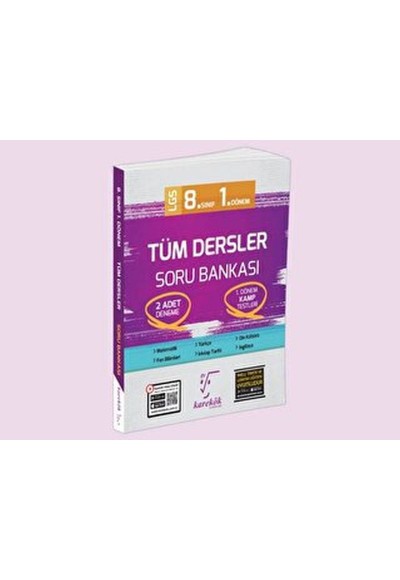 8. Sınıf LGS 1. Dönem Tüm Dersler Soru Bankası