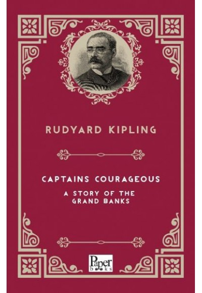 Captains Courageous a Story of the Grand Banks (İngilizce Kitap)