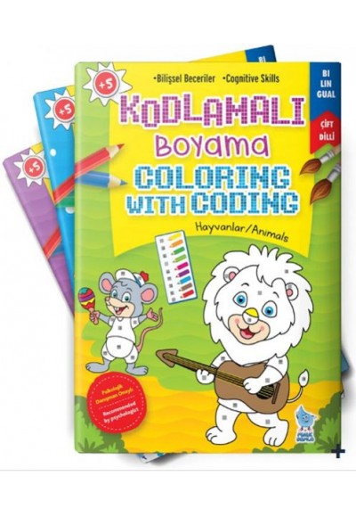 Kodlamalı Boyama (4 Kitap)