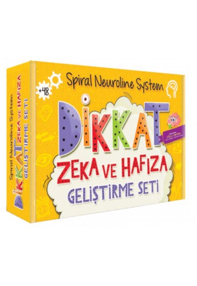 Dikkat Zeka ve Hafıza Geliştirme Seti (8 kitap)