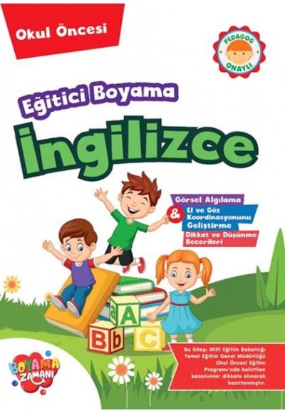 Eğitici Boyama - İngilizce