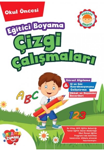 Eğitici Boyama - Çizgi Çalışmaları