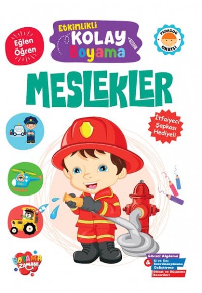 Etkinlikli Kolay Boyama – Meslekler