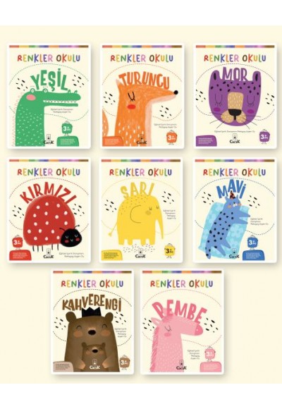 Renkler Okulu Serisi (8 Kitap)