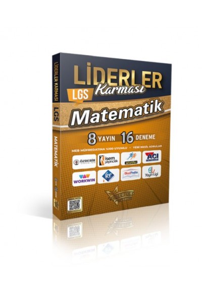 Liderler Karması Lgs Matematik Denemeleri 8 Yayın 16 Deneme