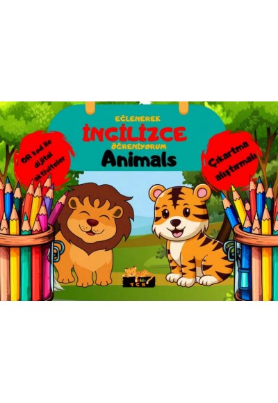 Eğlenerek İngilizce Öğreniyorum - Animals