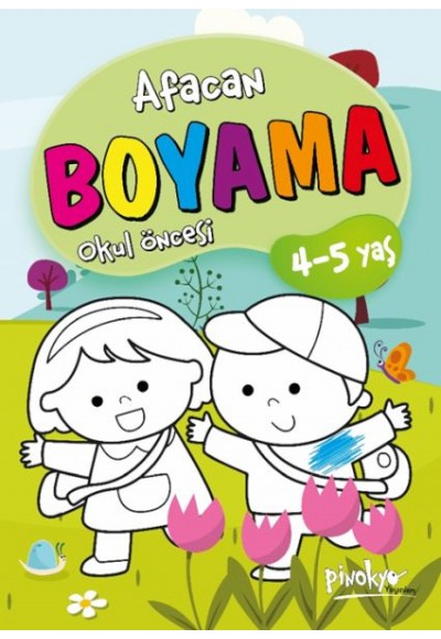 Afacan Boyama Okul Öncesi 4-5 Yaş