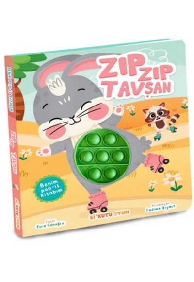 Benim Pop - İt Kitabım Zıp Zıp Tavşan (Tak Çıkar)