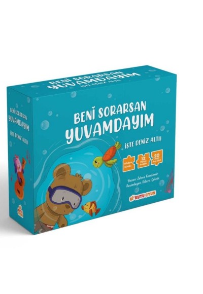 Beni Sorarsan Yuvamdayım - İşte Deniz Altı! - Kitap ve Yapboz Seti