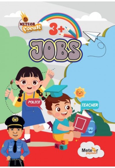 Jobs (Meslekler) Türkçe – İngilizce Boyama Kitabı
