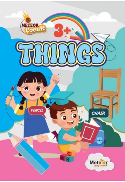 Thıngs (Eşyalar) Türkçe – İngilizce Boyama Kitabı