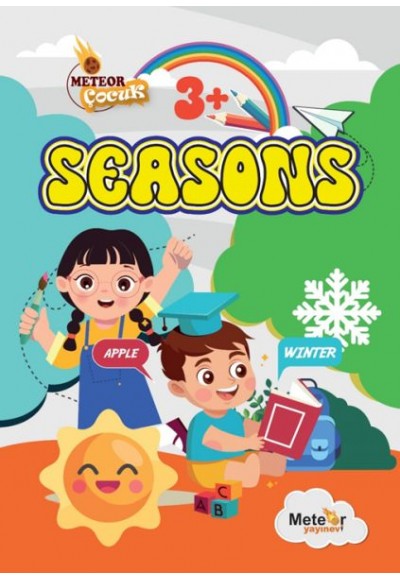 Seasons (Mevsimler) Türkçe – İngilizce Boyama Kitabı