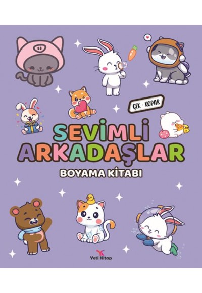 Sevimli Arkadaşlar Boyama Kitabı