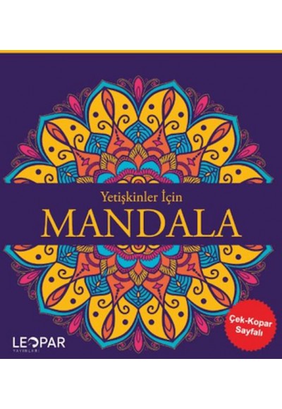 Yetişkinler İçin Mandala - Mor
