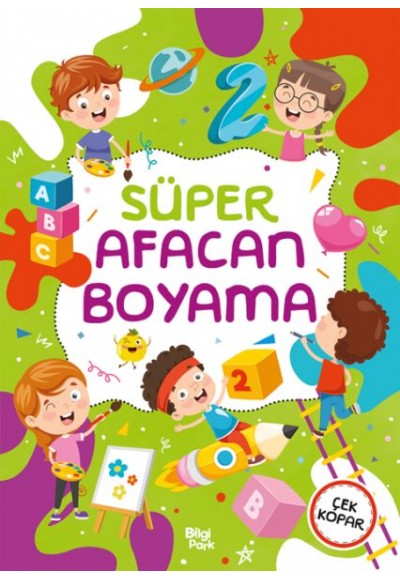 Süper Afacan Boyama Kitabı