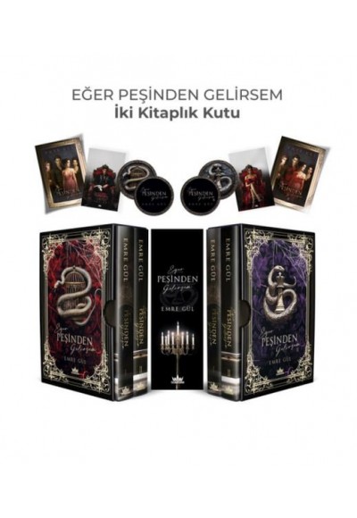 Eğer Peşinden Gelirsem Serisi - İki Kitaplık Kutu (Ciltli)