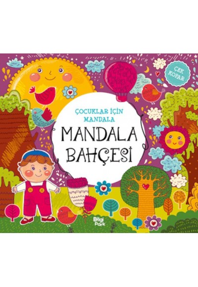 Çocuklar İçin Mandala - Mandala Bahçesi