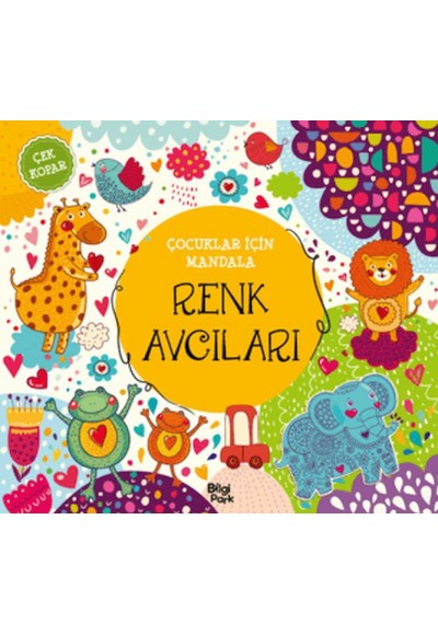 Çocuklar İçin Mandala - Renk Avcıları