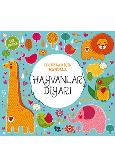 Çocuklar İçin Mandala - Hayvanlar Diyarı