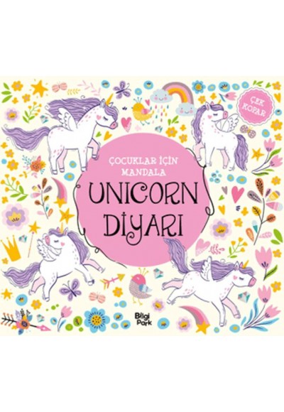 Çocuklar İçin Mandala - Unicorn Diyarı