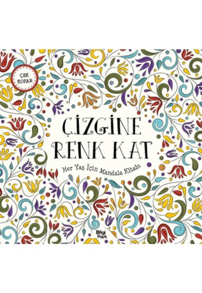 Çizgine Renk Kat - Her Yaş İçin Mandala