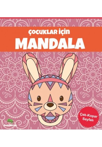 Çocuklar İçin Mandala - Pembe