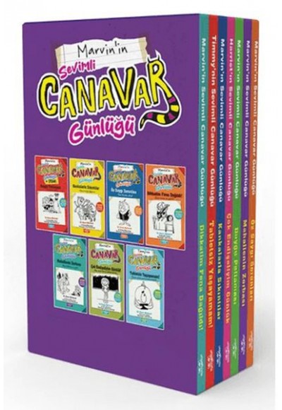 Sevimli Canavar Günlüğü (7 Kitap Takım)