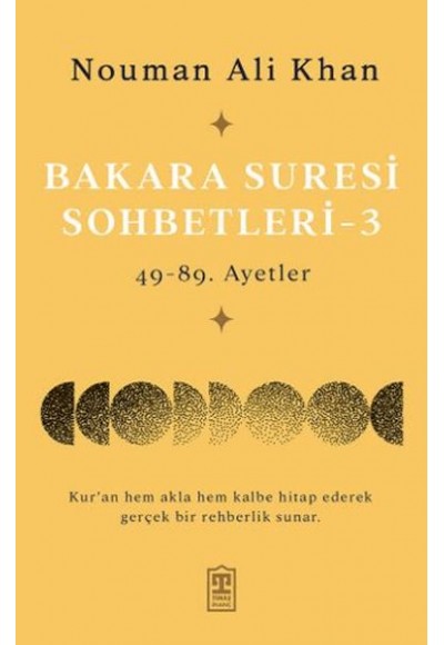 Bakara Suresi Sohbetleri – 3