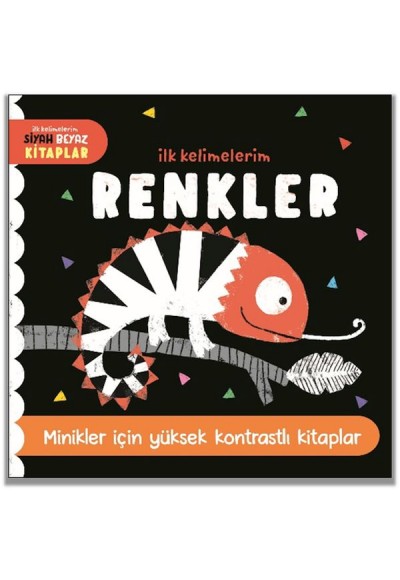 İlk Kelimelerim Siyah Beyaz Kitaplar Renkler